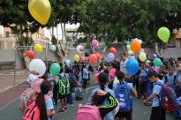 بالصور: افتتاح السنة الدراسية في جمعية التعليم إلى القمم في مراكز يافا الابتدائية 